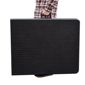 Plastic Table Folding Style Imitated Rattan Lightweight Portable Camping Picnic