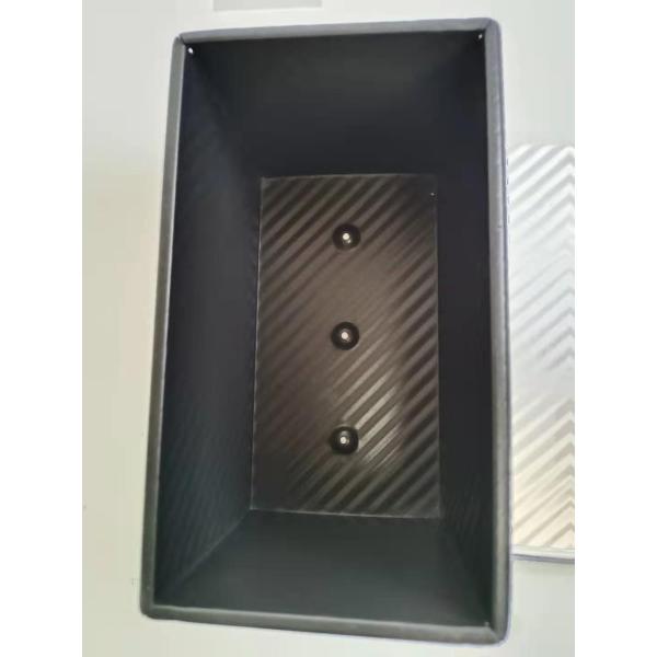 450g 196x106x110mm Corrugated Non Toxic Loaf Aluminum Pan