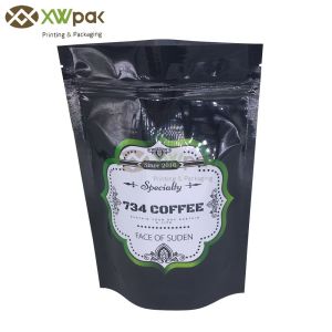 PE Stand Up Zipper Pouch Bags Food Packaging Bag Custom Printed With Zipper