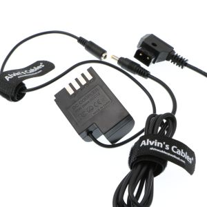 Alvin's Cables Anton Bauer D Tap to DMW DCC12 DC Coupler Cable Dummy Adapter for