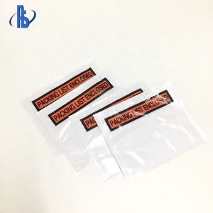 PE Plastic Self Adhesive Bags Recyclable With Excellent Moisture Barrier