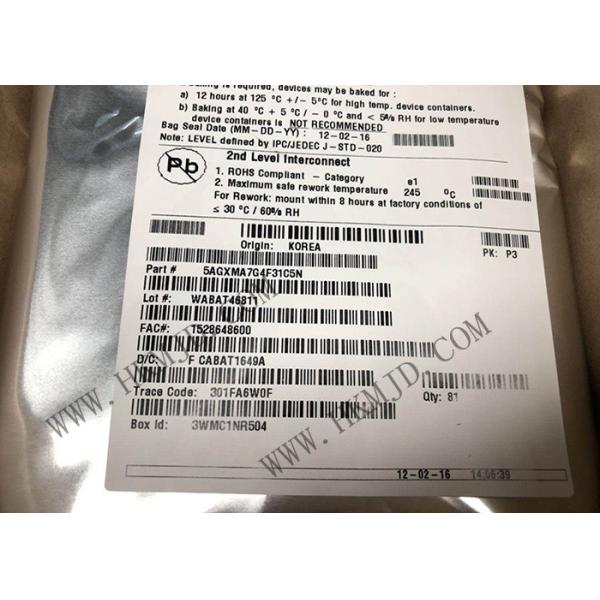 Quality Integrated Circuit Chip 5AGXMA7G4F31C5N Field Programmable Gate Array 5AGXMA7 FBGA896 for sale