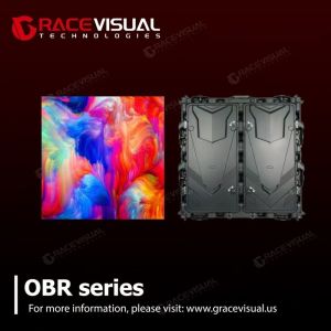 Wholesale High Performance OBR Series Outdoor LED Displays High Definition 4000 1 Contrast Ratio And Die-casting Aluminum Panel Material from china suppliers