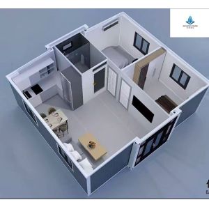 Space Expansion Foldable Expandable Container House With Double Wing Folding