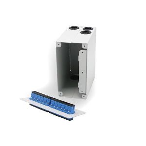 Fiber Optic Splicing Metal Box Din-Rail And Wall Mounting Enabled 12 Sc Upc