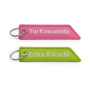 Wholesale Affordable Custom Woven Keychain , OEM Woven Key Tag For Promotion from china suppliers