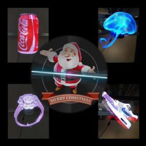 China 1920x1080 Resolution 3D Holographic Display Hologram Fans With WIFI Bluetooth Function on sale
