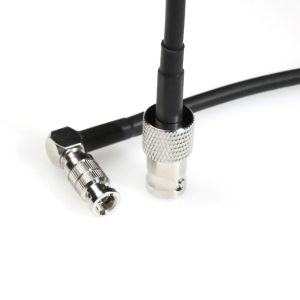 Alvin's Cables 12G Micro BNC to BNC Female Adapter Cable, High Density 4K UHD