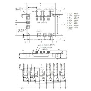 Wholesale PM200CSA060 PM200CSA060 USING INTELLIGENT POWER MODULES MITSUBISHI igbt power module from china suppliers
