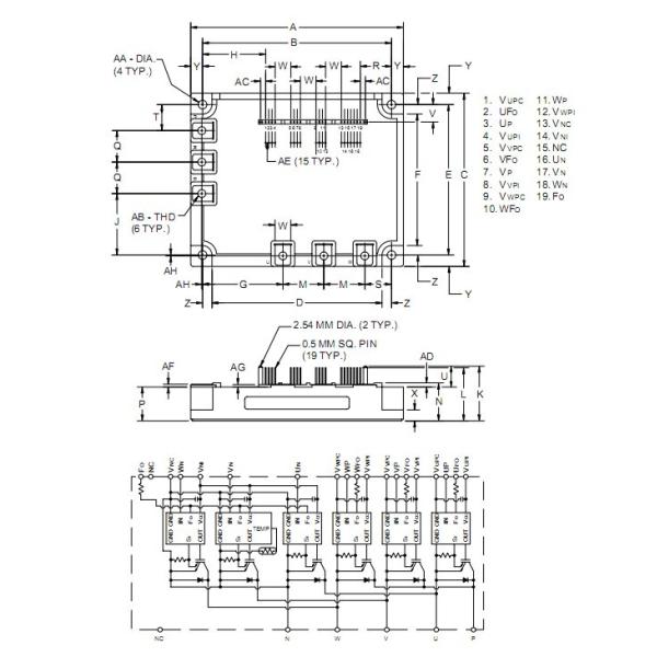 PM200CSA060 PM200CSA060 USING INTELLIGENT POWER MODULES MITSUBISHI igbt power