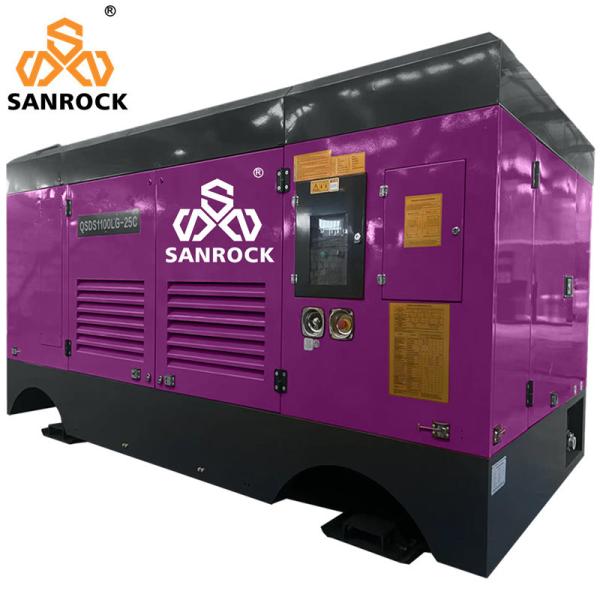 High Pressure Mining Screw Air Compressor Machine 294KW