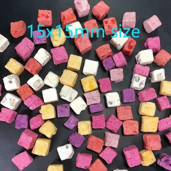 Crispy Freeze-Dried Yogurt Snacks All-Natural Strawberry Flavor 30g Packs For Healthy Snacking"