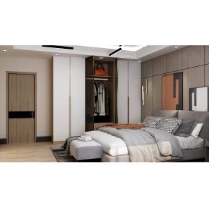 Home Villa Hotel Apartment Wardrobes with Customization and Modern Moisture