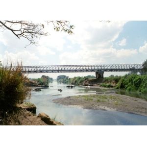 Galvanized Delta 81m Modular Steel Bridge