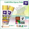 Gold Fast Drying Aerosol Spray Paints for sale