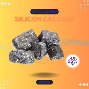 Silver Gray Calcium Silicon Alloy Superior Performance High Durability