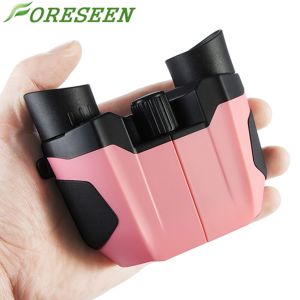 Foreseen Colorful Compact Rubber Eyecup 8X21 Kids Binocular Telescope For