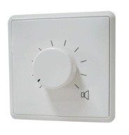 Wholesale PA system ABS 6W 100V Speaker Volume Control White 100V Line Attenuator from china suppliers