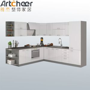 Wholesale Villa Kitchen Cabinets with Modular / RTA Design and Customized Size in Plywood Material from china suppliers