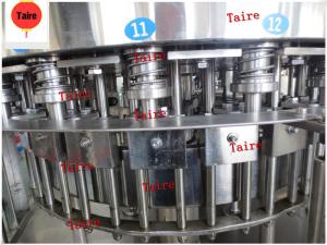 Wholesale Aluminum Film Sealing Milk HDPE Bottle Filling Machines/HDPE filling machine from china suppliers