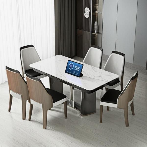 Quality Dining Room Table And Chair Set with Web Application Firewall and Security Measure Secure Your Dining Experience for sale