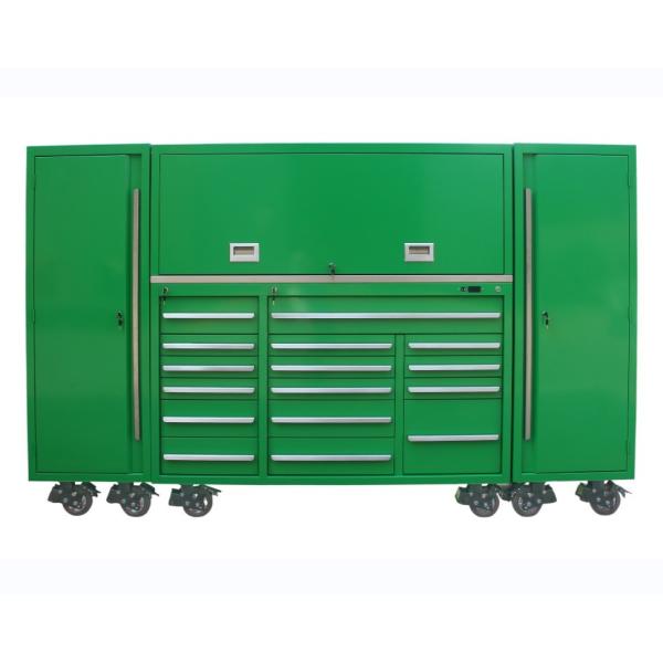 Functional Garage Rolling Tool Cabinet with Drawer Optional Casters Cold Rolled