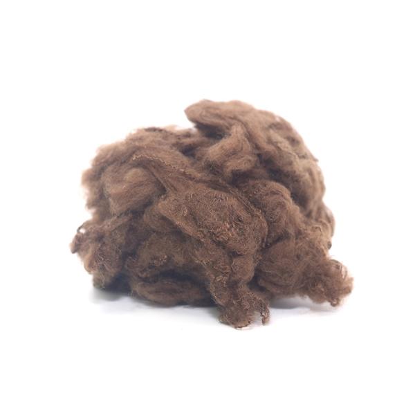 Semi Virgin Regenerated Polyester Fiber , Dope Dyed Psf Polyester Staple Fiber