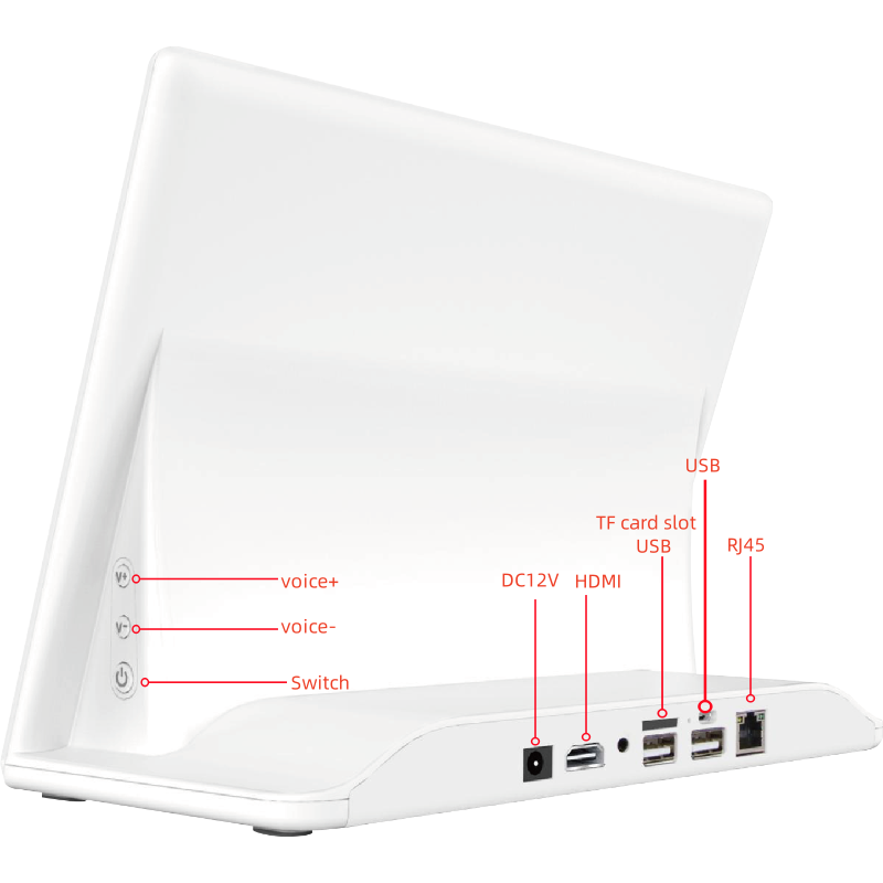 10.1 Inch Customized Android All-in-One PC with Capacitive Touch Screen, NFC