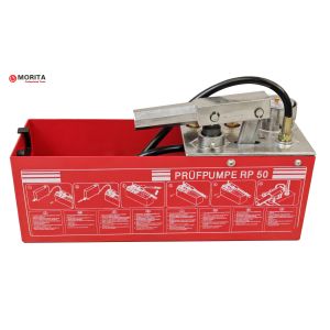 Wholesale Hand Hydraulic Test Pump 5Mpa 12L Plumbing tools Brass &amp; Steel &amp; Al Alloy Pressurizing Water Pipe And Testing Leakage from china suppliers