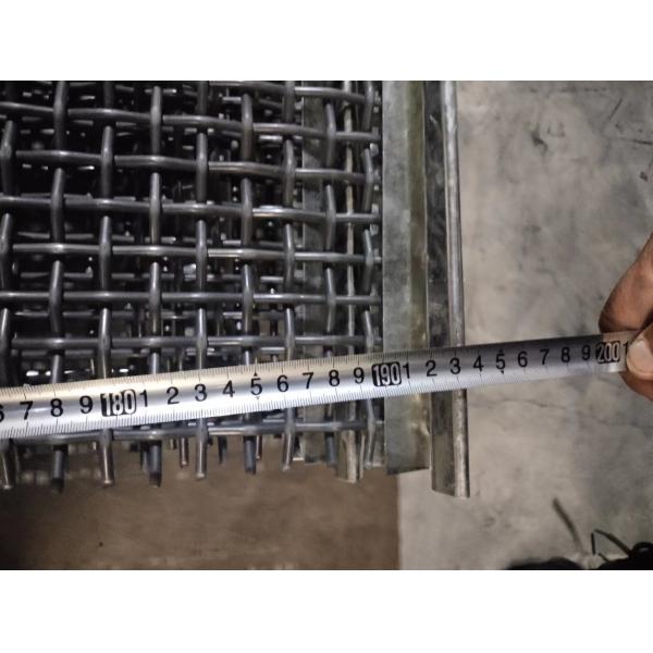 Quality High Carbon Steel Wire Quarry Mining Screen Mesh With Hook for sale