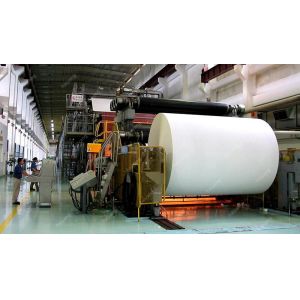 Fourdrinier A4 Printing Writing Paper Making Machine 2400mm Bagasse Pulp