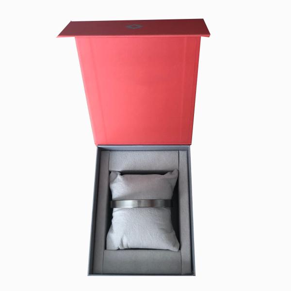 Custom Magnetic Box for Jewelry Bracelet Watch Packaging Recyclable and Eco-friendly