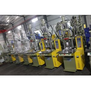 45T Robot Plastic Vertical Injection Moulding Machine With 45mm Ejector Stroke