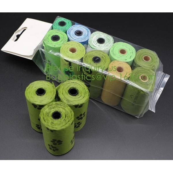 64 Gallon compostable trash bag biodegradable garbage bag, 0.9 Mil, 47"W x 60"H