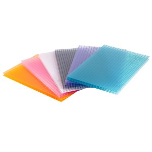 8mm Hollow Core Polycarbonate Sheet Channel