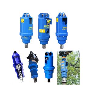 One Man Hydraulic Earth Augers Custom Excavator Drilling Machine