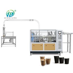China Ripple Paper Cup Sleeves Machine Ultrasonic Heater Cup Side Welding on sale
