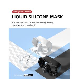 Underwater Diving Training Panoramic Snorkel Mask Goggles Waterproof