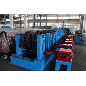 2.0-5.0mm Thickness Galvanized Gutter Roll Forming Machine Gear Box 22KW