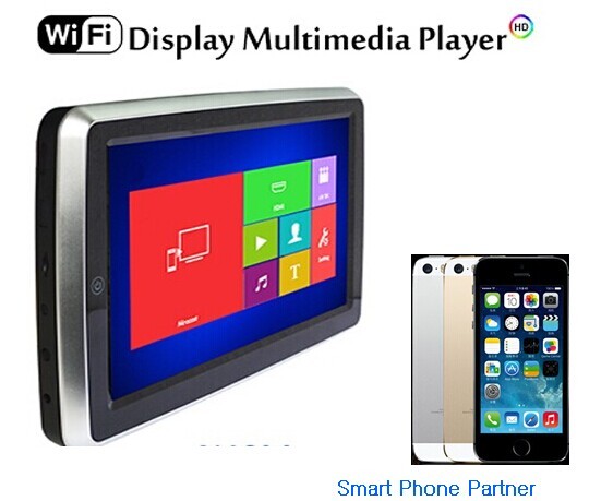 Quality New product WiFi 10.1" back seat car monitor with WiFi IR FM transmitter Speaker  for sale
