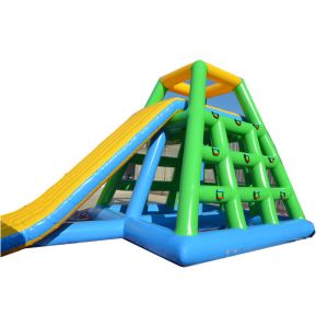 Adults Climbing Inflatable Jungle Joe Water Park Equipment With Slide