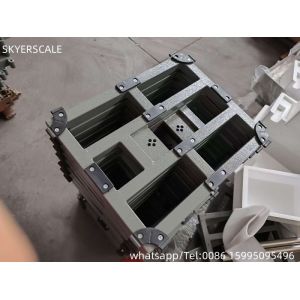 Carbon Steel 30x40 cm 200kg Platform Bench Scale With A12E Weighing Indicator