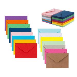 Design Custom Reusable Kraft Paper Envelope With Multiple Sizes Good Air