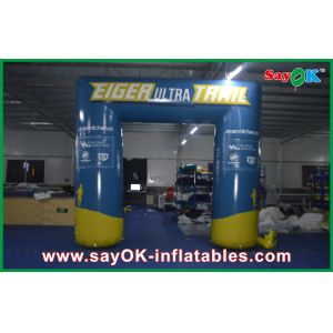 Inflatable Gantry Double Stitching Inflatable Entrance Arch With Logo Printing