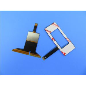 FPC PCBA Fabrication Impedance Flexible PCB Cable With FR4 Stiffener and