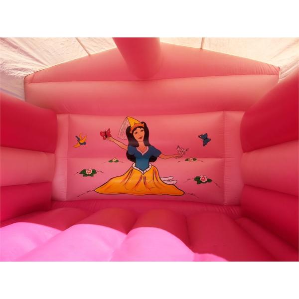 EN71 Inflatable Princess Bouncy Castle Jumping House For Children
