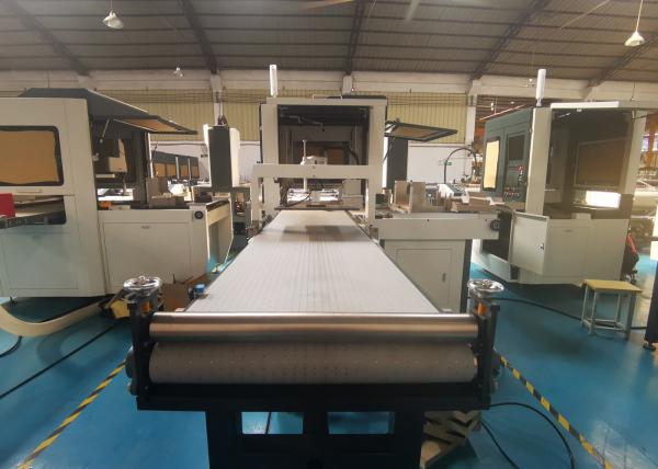Quality Separate Lids Packaging Box Making Machine With Speed 15-35pcs Per Minute And For Rigid Box Making for sale