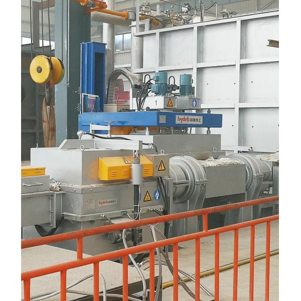 BDU On Line 45KW Four Graphite Rotor Vacuum Degassing System Process To Refine