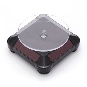 Sun Light Solar Powered Rotating Stand Solar Showcase Acrylic Product