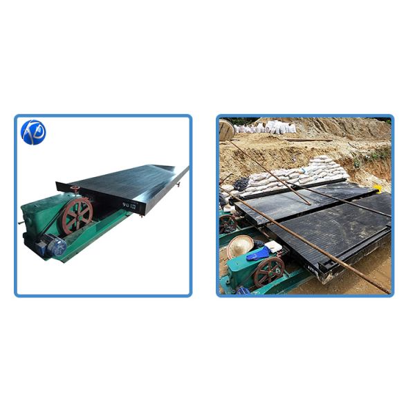 High Concentration Ratio Gold Shaking Table for Gold Processing Plant